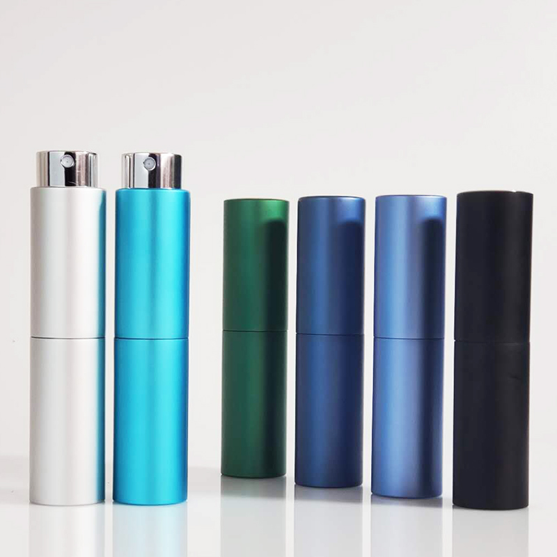 8ml 10ml Pink Twist Up Body Mist Disinfection Empty Mini Portable Refillable Perfume Bottle Atomizer 20ml With Pump Sprayer