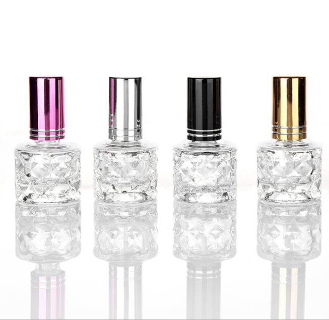 8ml Custom Unique Transparent Clear Empty Nail Polish Bottle With Cap
