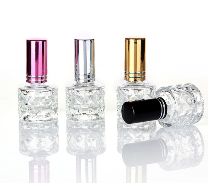 8ml Custom Unique Transparent Clear Empty Nail Polish Bottle With Cap