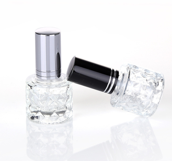 8ml Custom Unique Transparent Clear Empty Nail Polish Bottle With Cap