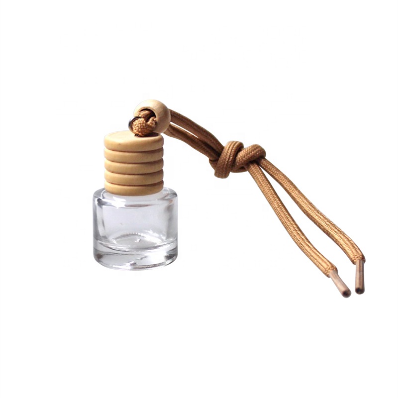 8ml Custom Wooden Cair Air Freshener Bottle Hanging