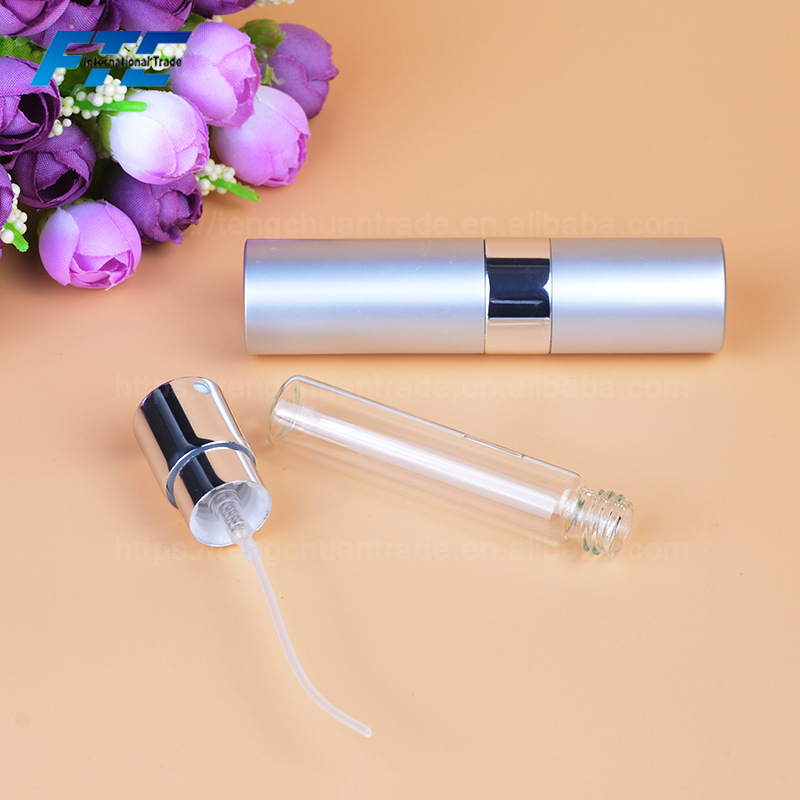 8ml Refillable Perfume Spray Bottle With Aluminium Atomizer