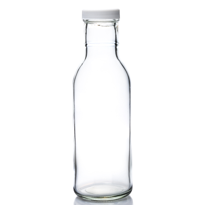 8oz 12oz 32oz Clear Ring Neck Glass Sauce Bottle