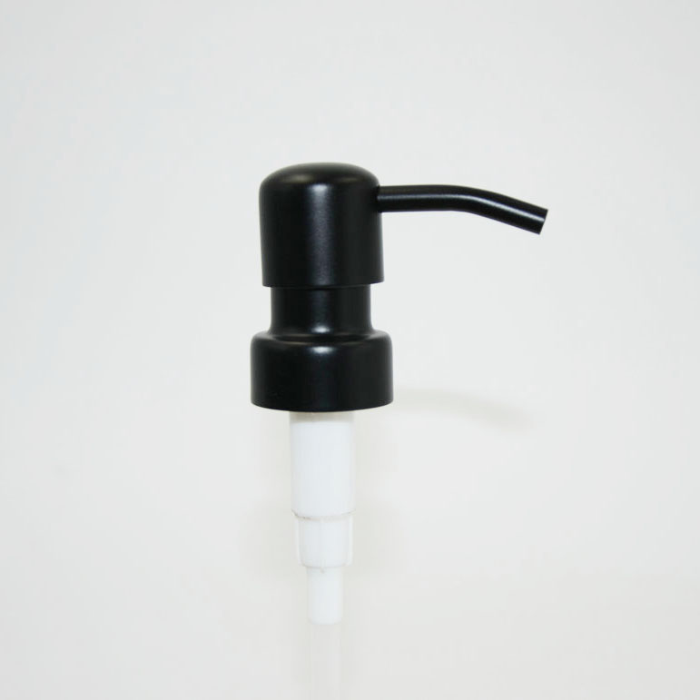 8oz 16 oz Matte Black Glass Boston Round Bottle With 28 Neck Cap