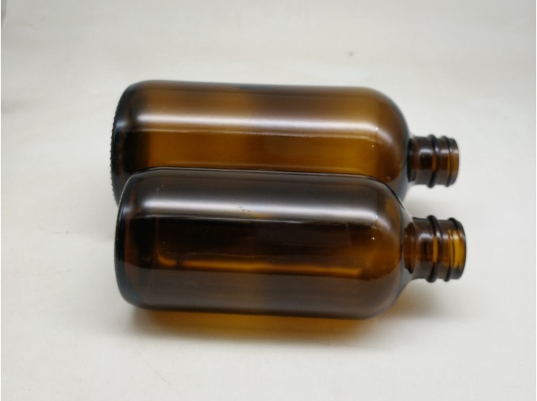 8oz 16oz 32oz cobalt blue Boston Round glass spray bottle for clearing solutions