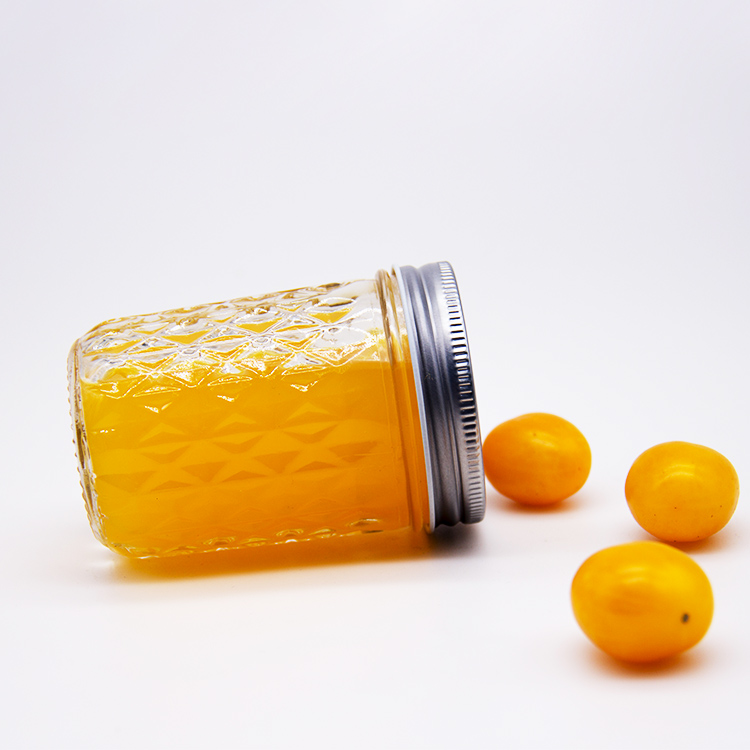 8oz 16oz Canning Jars With Gold Lids,Canning Jars For Honey,Herbs,Jam