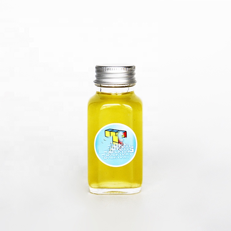 8oz 16oz Square Glass Juice Bottle Kombucha Cold Brew Coffee Bottle