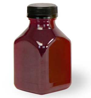 8oz 16oz Square PET Plastic Beverage Bottles for SmoothieJuice