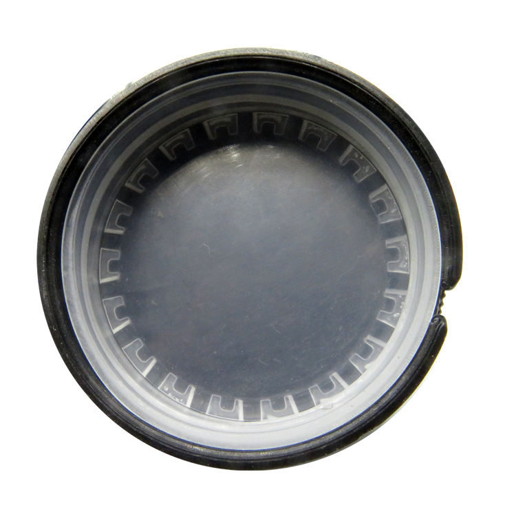 8oz 250ml Clear Straight Sided Glass Storage Jar Child Resistant CBD Oil Jar