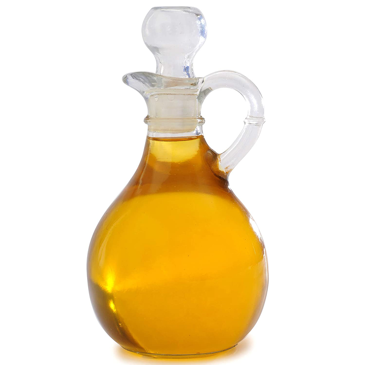 8oz 250ml Cooking Oil Glass Bottle Cruet With Stopper in Kitchen