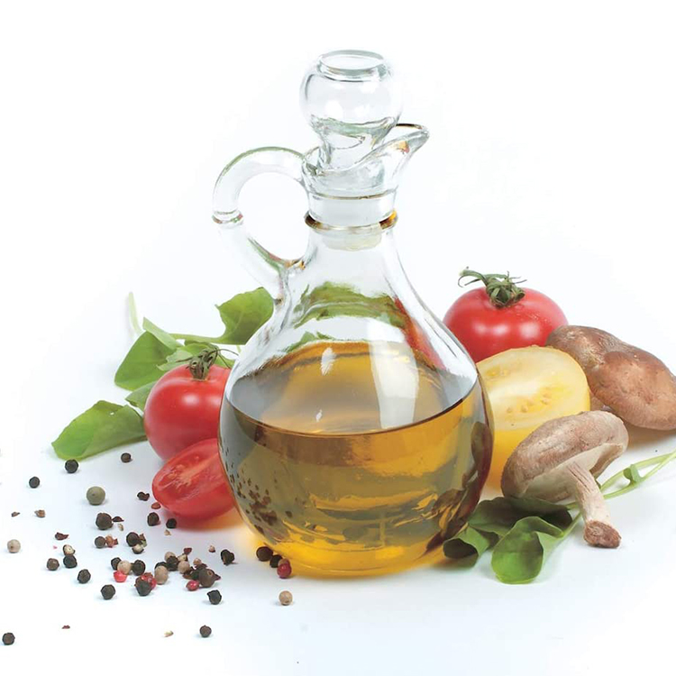 8oz 250ml Cooking Oil Glass Bottle Cruet With Stopper in Kitchen
