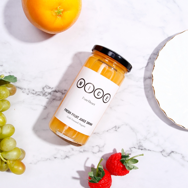 8oz 250ml glass containers food glass jar for pickle sauce paste with twist off lid