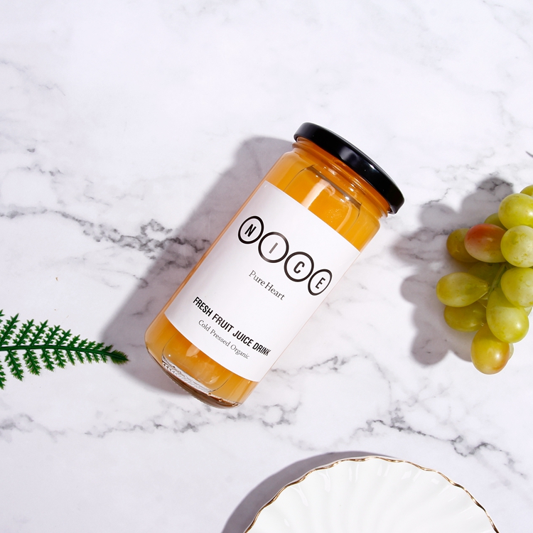 8oz 250ml glass containers food glass jar for pickle sauce paste with twist off lid