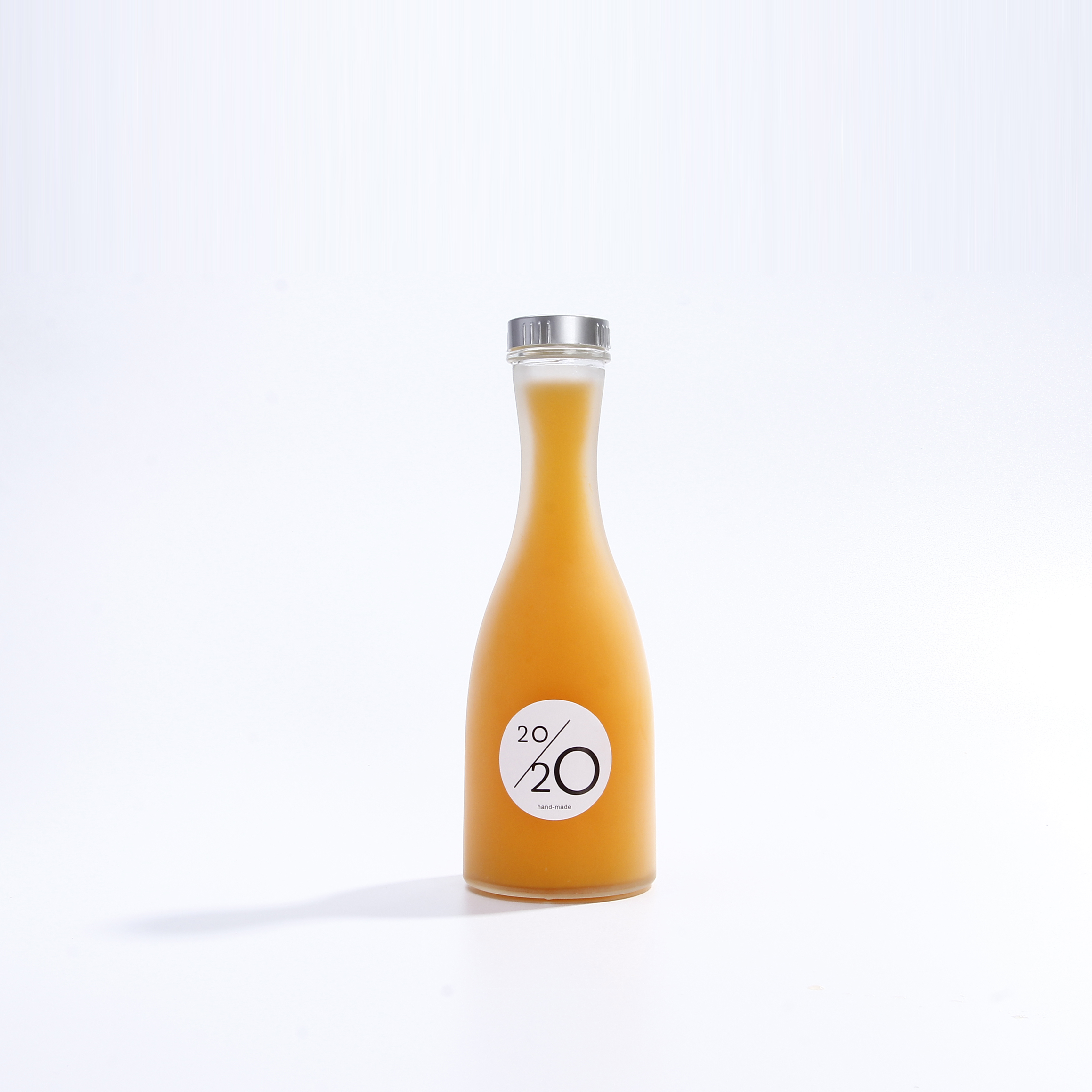 8oz Wholesale Cheap Beverage Juice Milk Empty Glass Clear Bottle with Screw Cap