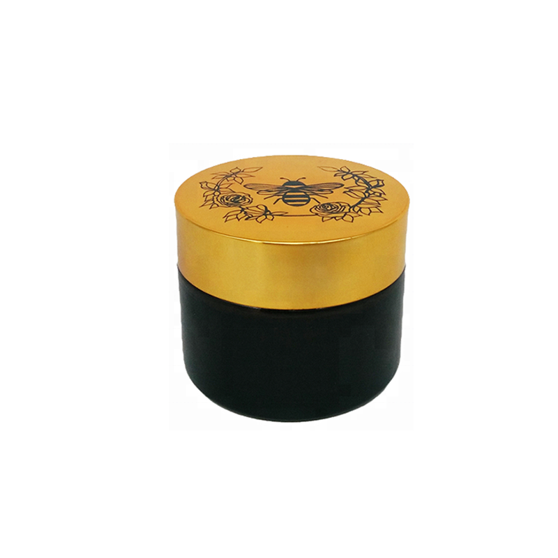 8oz amber glass jar glass jars bottles cosmetic/16 oz amber glass jar unique glass cosmetic jar/30g jars for cosmetic creams