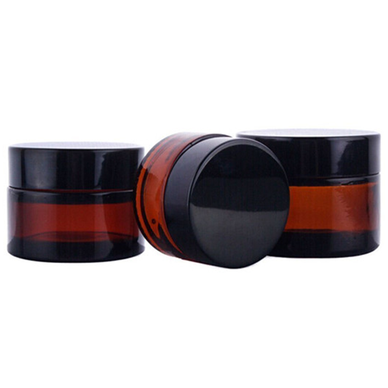 8oz amber glass jar glass jars bottles cosmetic/16 oz amber glass jar unique glass cosmetic jar/30g jars for cosmetic creams