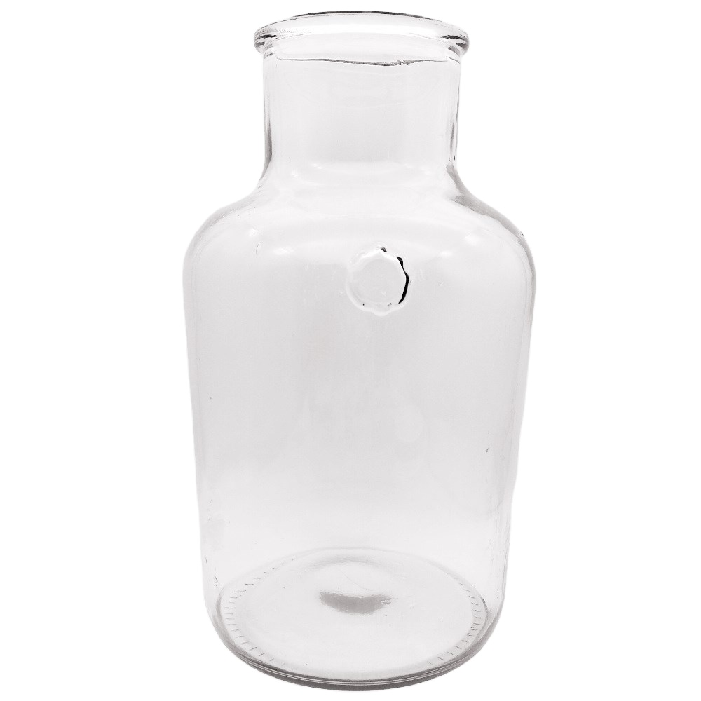 9 Liter Clear unique vase shaped large capacity glass jars and bottles