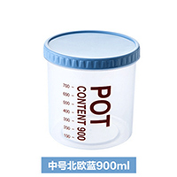900ml Food Container Food Storage Jar Grain Sealed Storage Jar with Scale