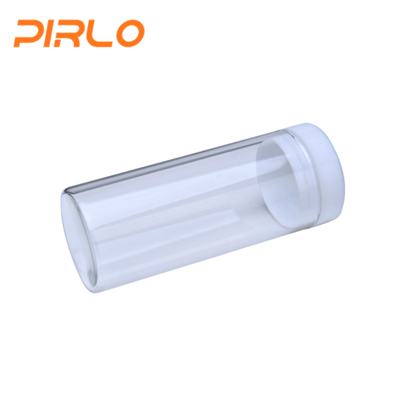 90ml Glass Tube Bottle Jar with Air Tight Lid For Fresh Herb Tea Saffron Storage