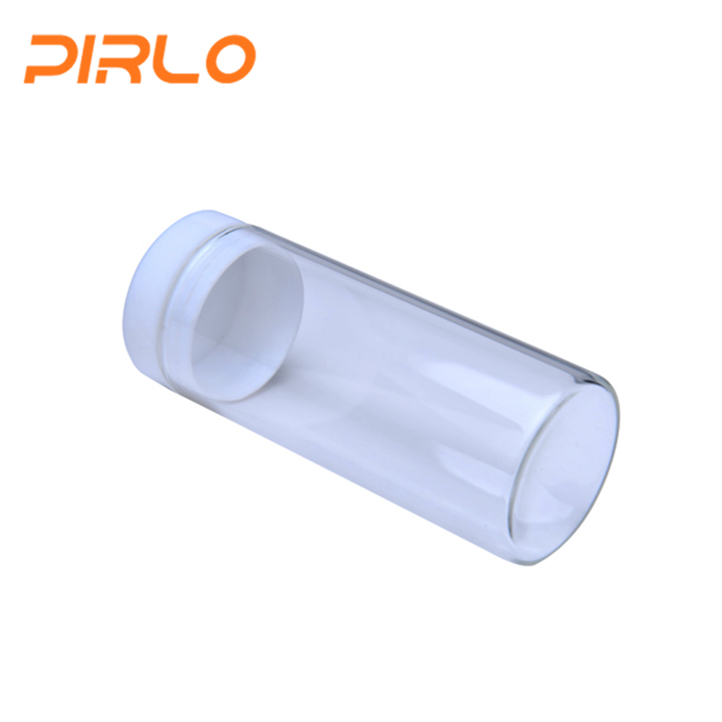 90ml Glass Tube Bottle Jar with Air Tight Lid For Fresh Herb Tea Saffron Storage