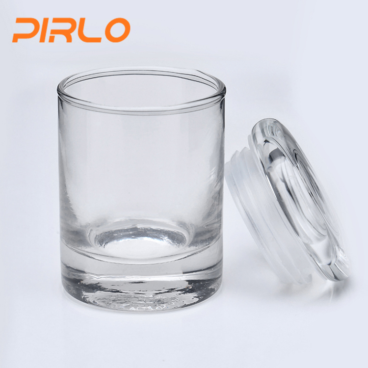 90ml good quality thick wall glass jar