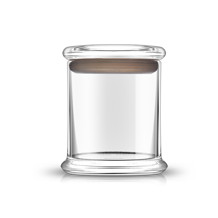 90ml high quality borosilicate glass jar for hemp cigar flowers/ weed/foods container