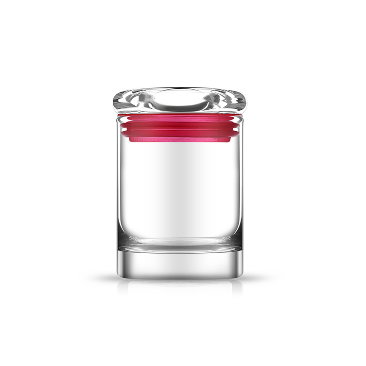 90ml high quality borosilicate glass jar for hemp cigar flowers/ weed/foods container