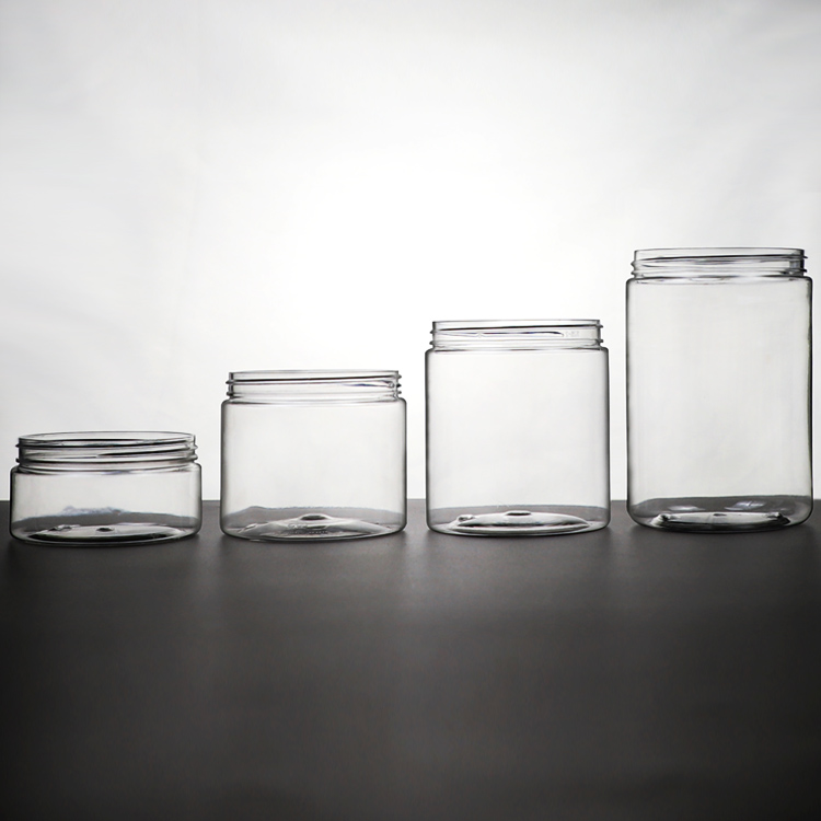 90ml to 1000ml Recyclable Cosmetic Plastic Jar 43/400, 56/400, 63/400, 68/400, 89/400 Adjustable Container