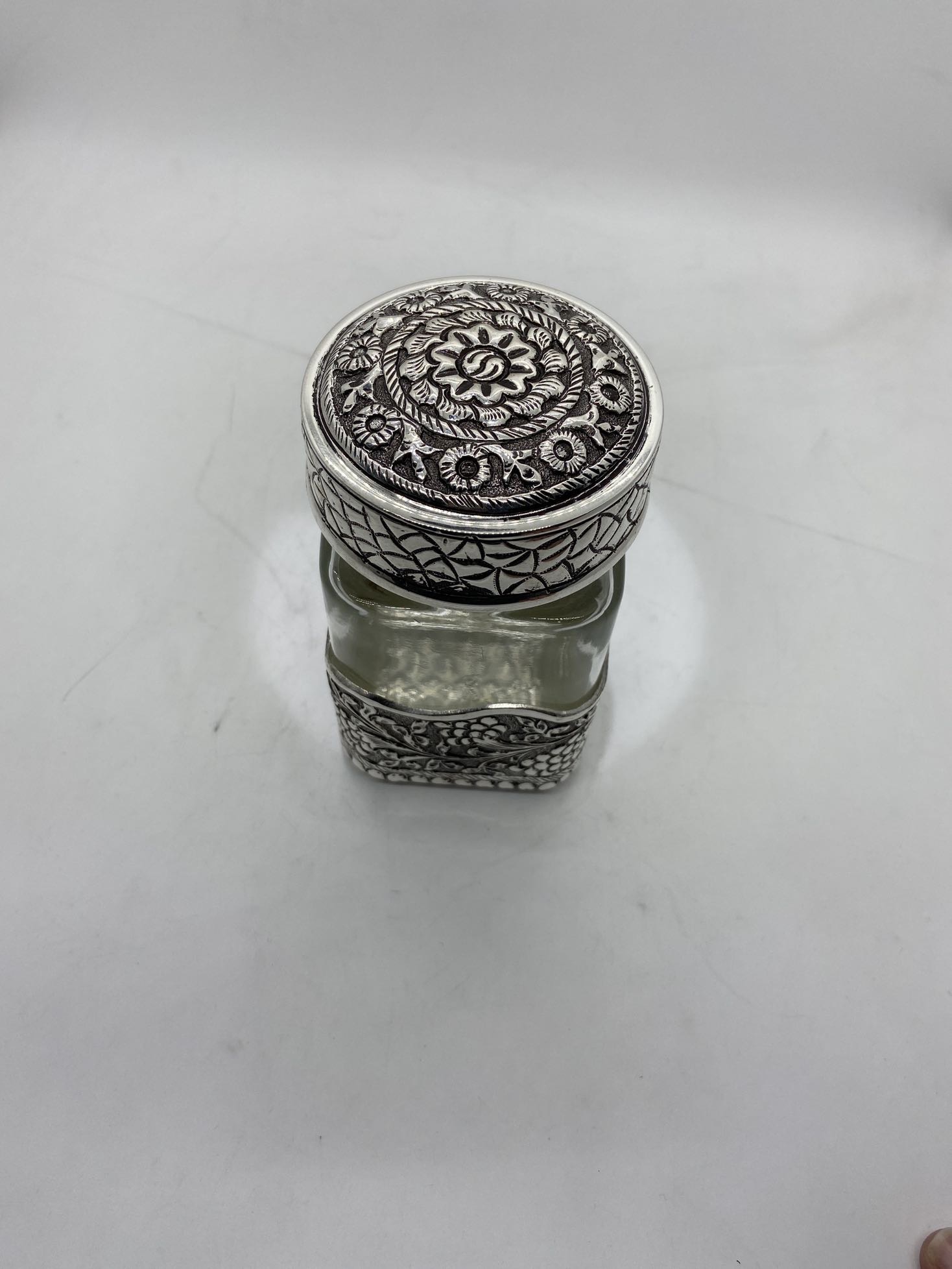 925 SIlver Storage Jars Highly detailed Cookie Jar Food Jar used for Tabletops Home decoration and Kitchen storage jars