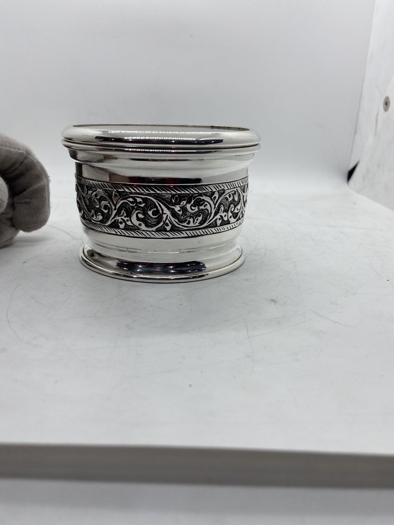 925 SIlver Storage Jars Small Kids Cookie Jar Food Jar used for Tabletops Home decoration and Kitchen storage jars