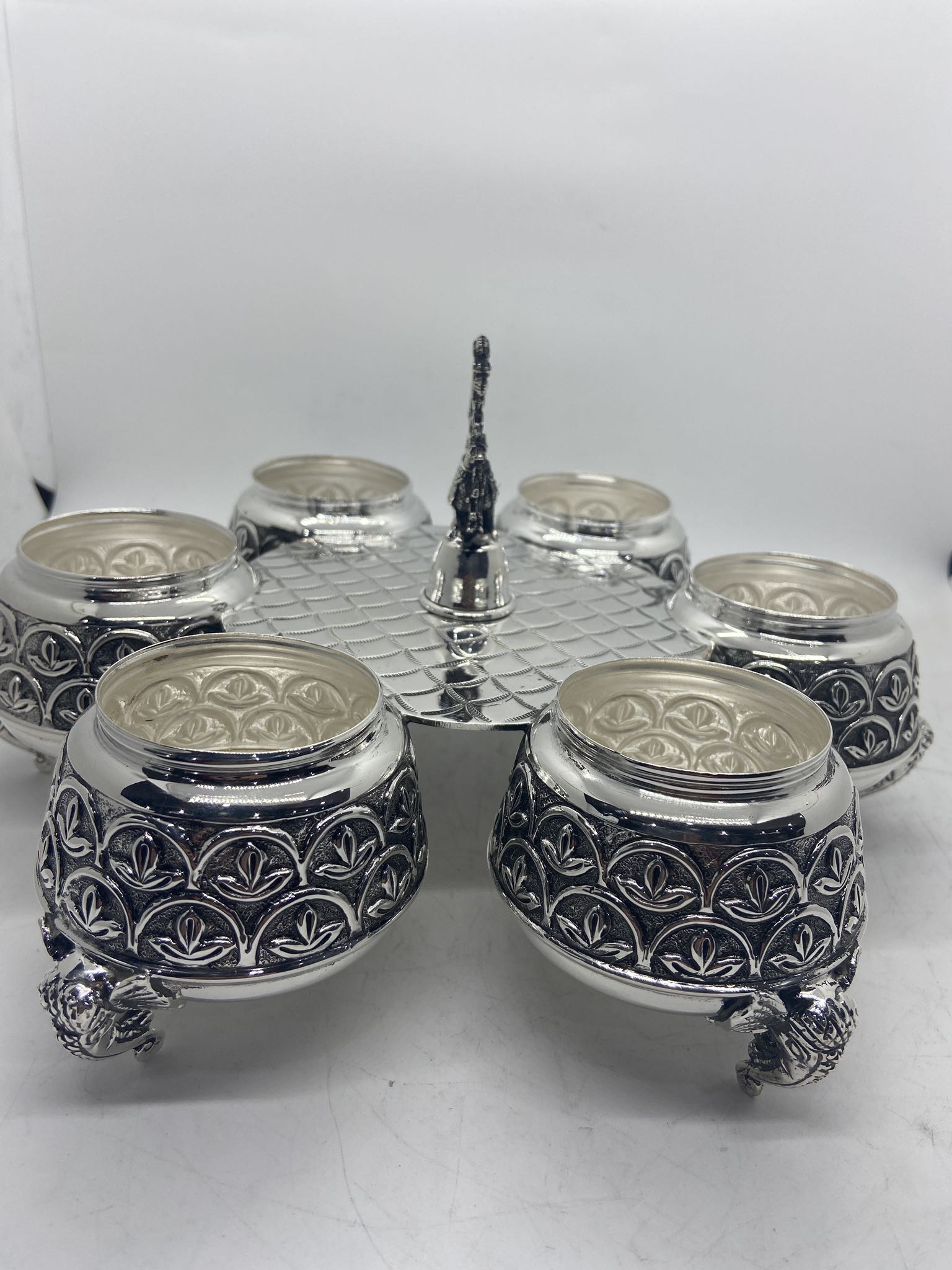 925 SIlver Storage Jars multijar Food Tray Food Jar used for Tabletops Home decoration and Kitchen storage jars
