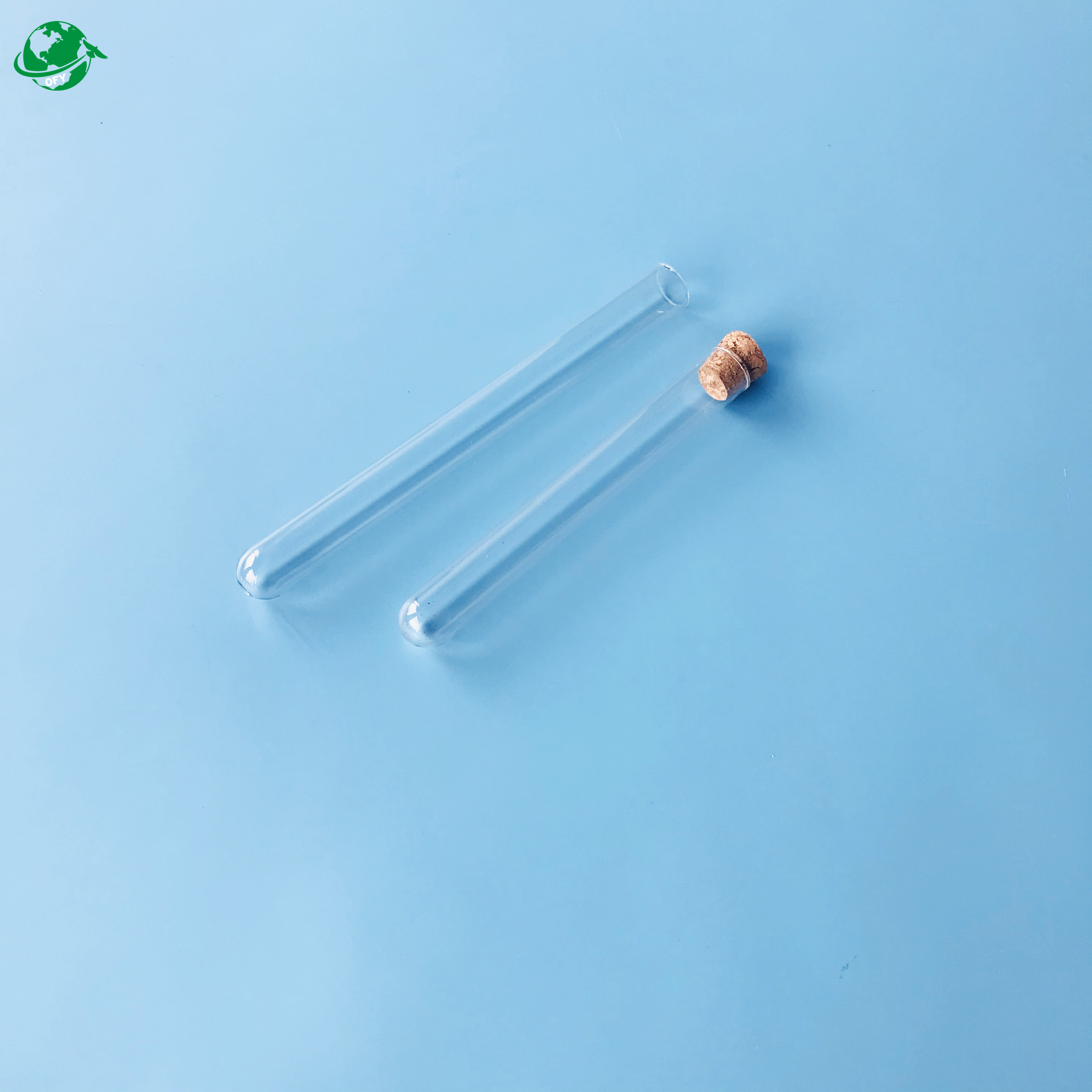 93mm 100mm 116mm 120mm custom pre rolled glass tubes with cork