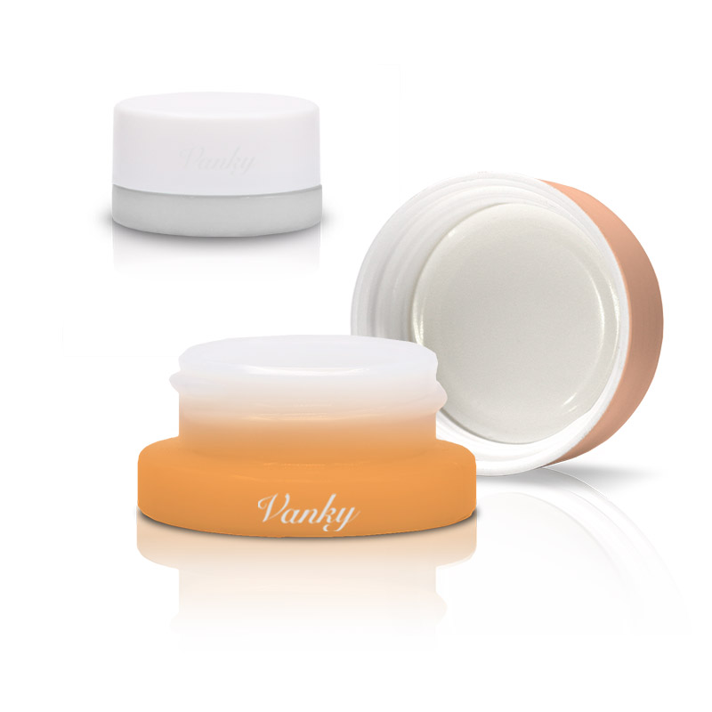9ML White glass jar CBD child proof jar with child resistant lid