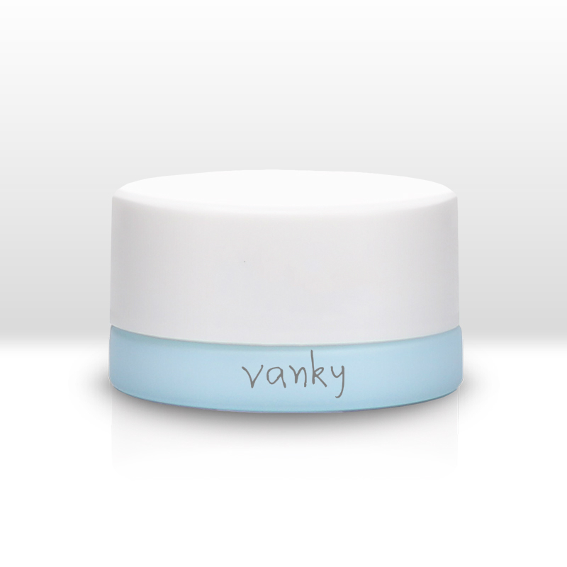 9ML high quality colored printing Glass Cosmetic Jars with child resistant resistant CBD Screw Cap