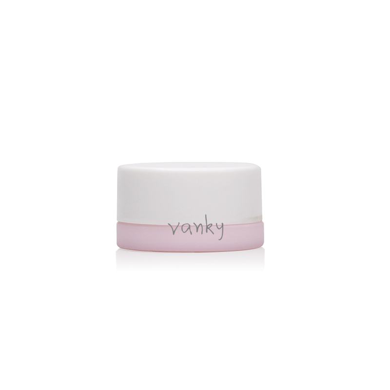 9ML high quality colored printing Glass Cosmetic Jars with child resistant resistant CBD Screw Cap