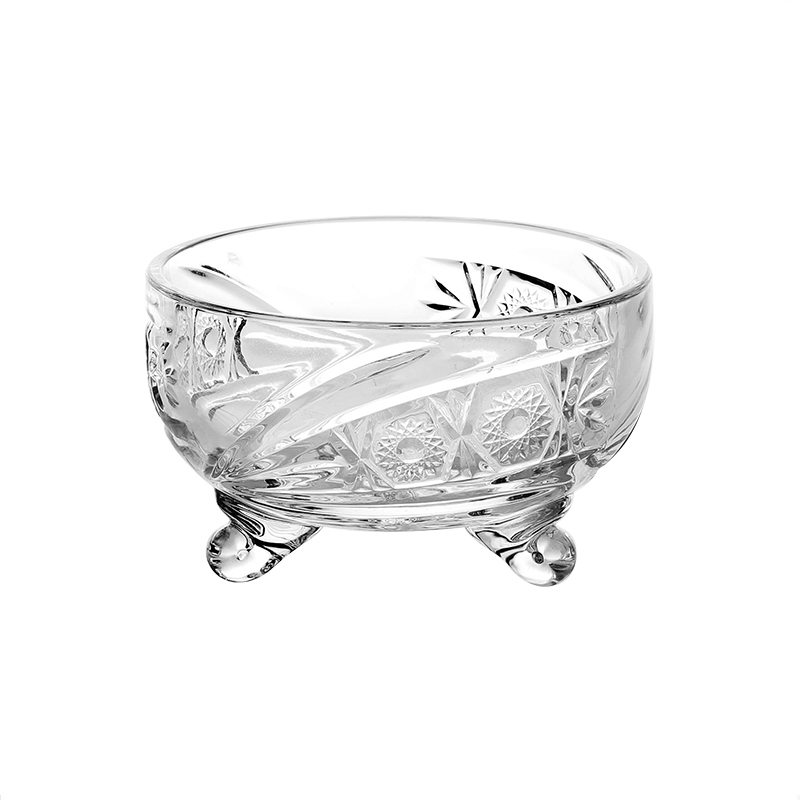 9inch Elegant golden electroplated glass candy jar Arabic decorative sugar pot for wedding ion plating glassware for home using