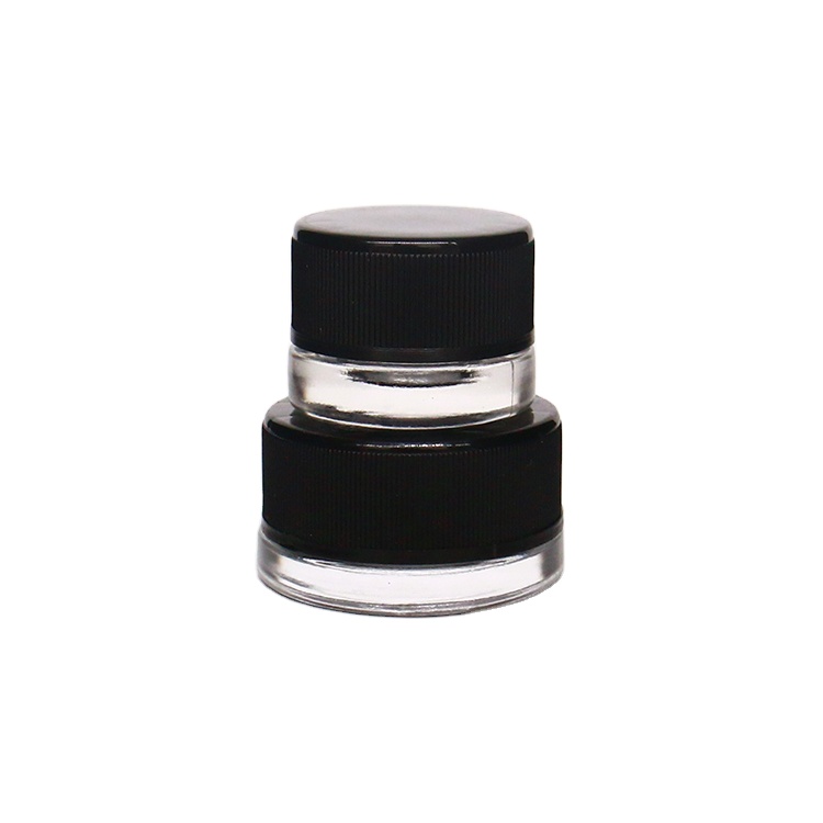 9ml Flint Clear Premium Glass Jar with CR Lid
