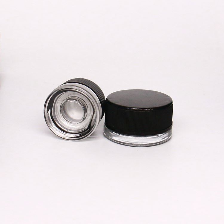9ml Flint Clear Premium Glass Jar with CR Lid