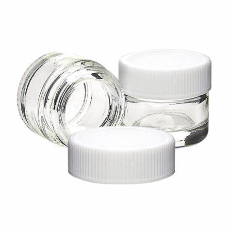 9ml Transparent Wax Glass Concentrate Container