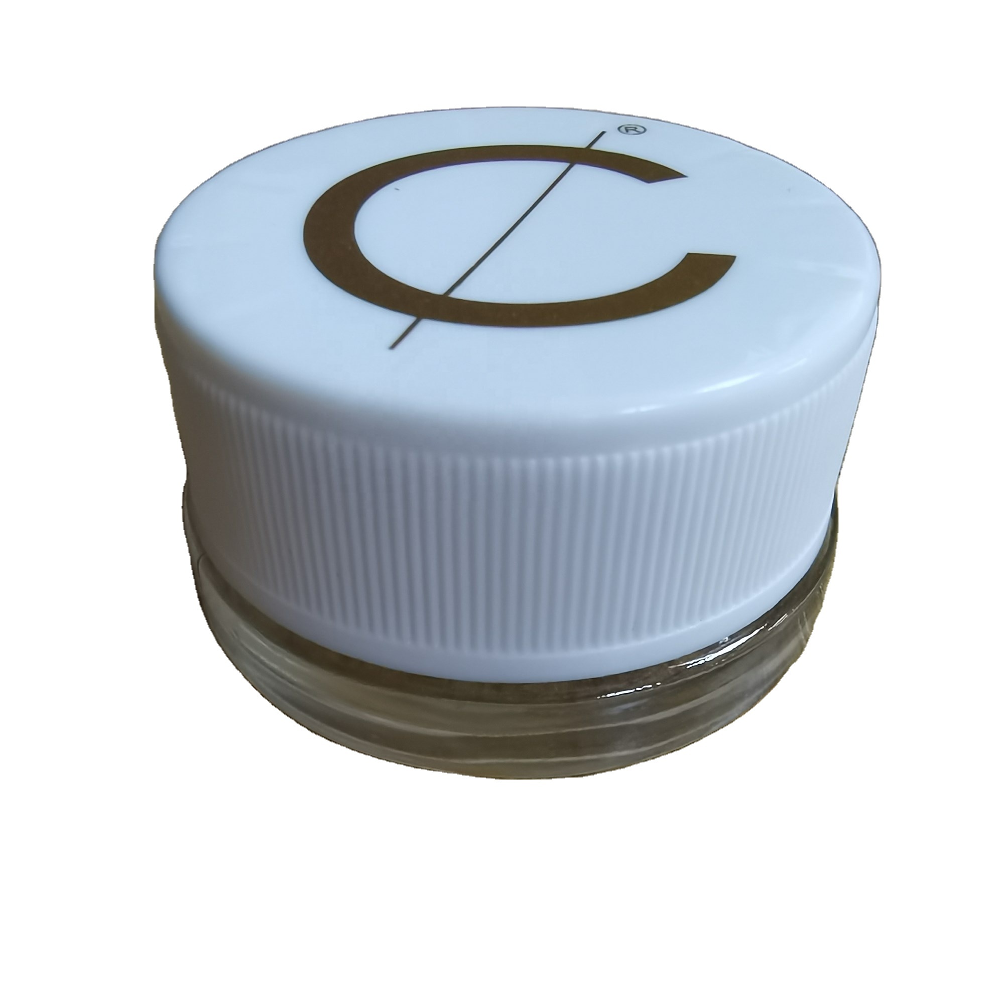 9ml childproof glass jar with child resistant cap for packaging with printing