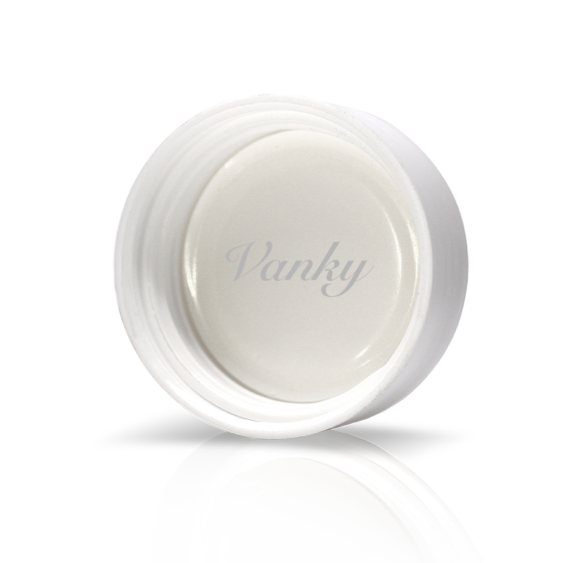 9ml empty jar packaging cosmetic glass jar white glass jar