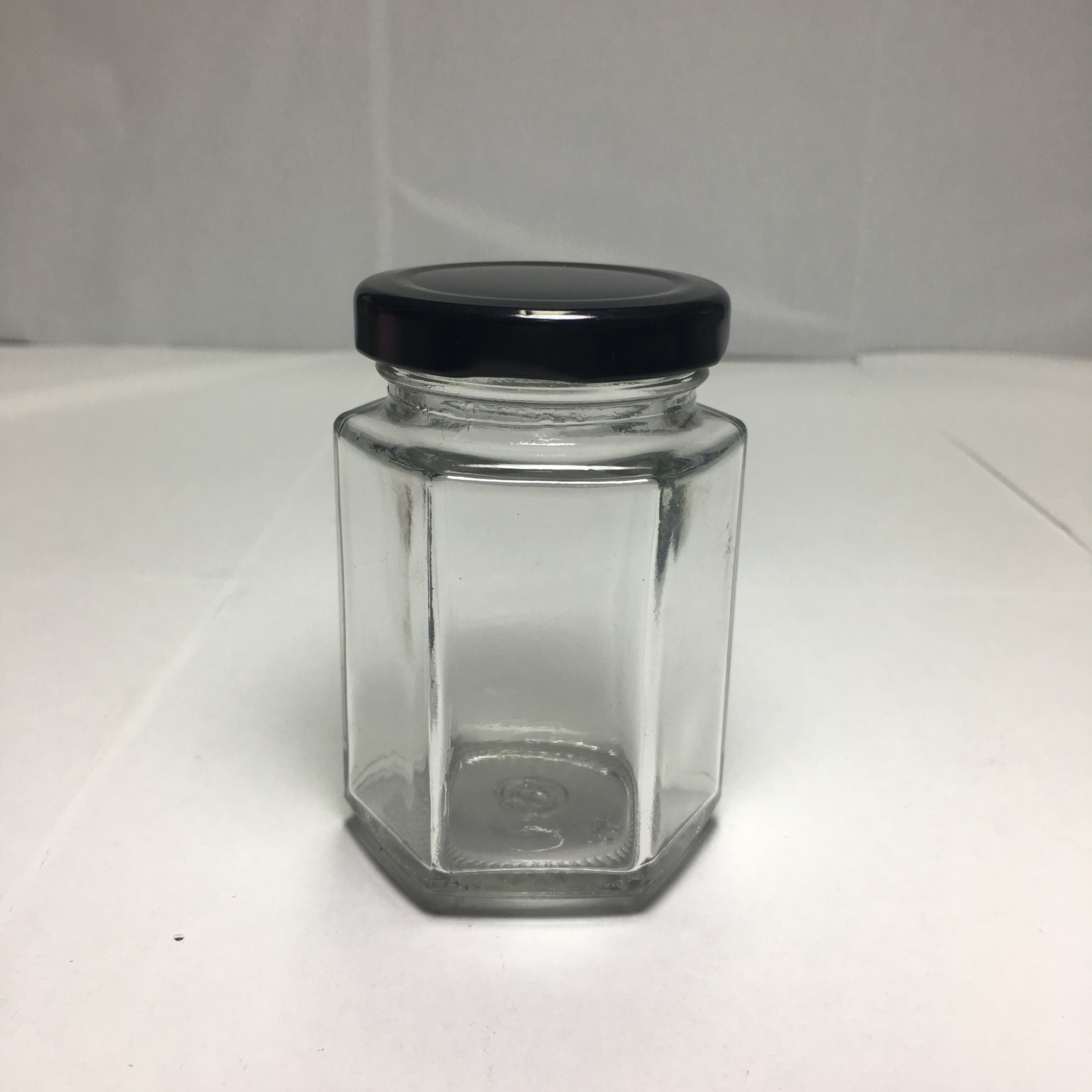 9oz Canning Honey Glass Jam Jar with Metal Screw Lid