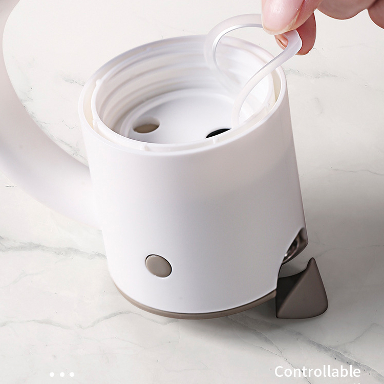 A696 Glass Oil Bottle Dispenser Automatic Opening Closing Seasoning Bottle Home Kitchen Leak-proof Soy Sauce Bottle Vinegar Pot