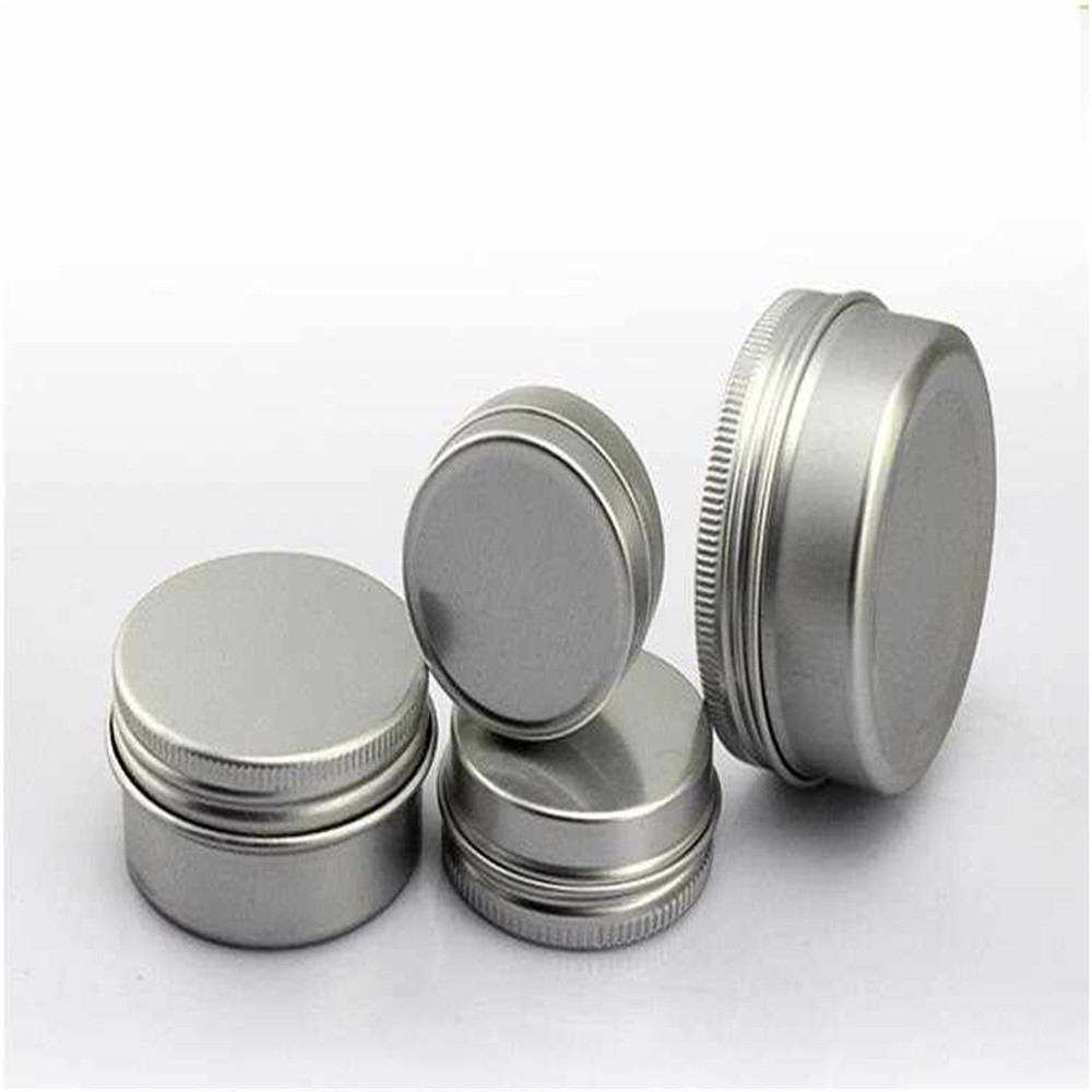 ALUMINIUM JAR container tin aluminium cosmetic jar aluminium cream jar 15 ml 50ml 100 ml 150 ml