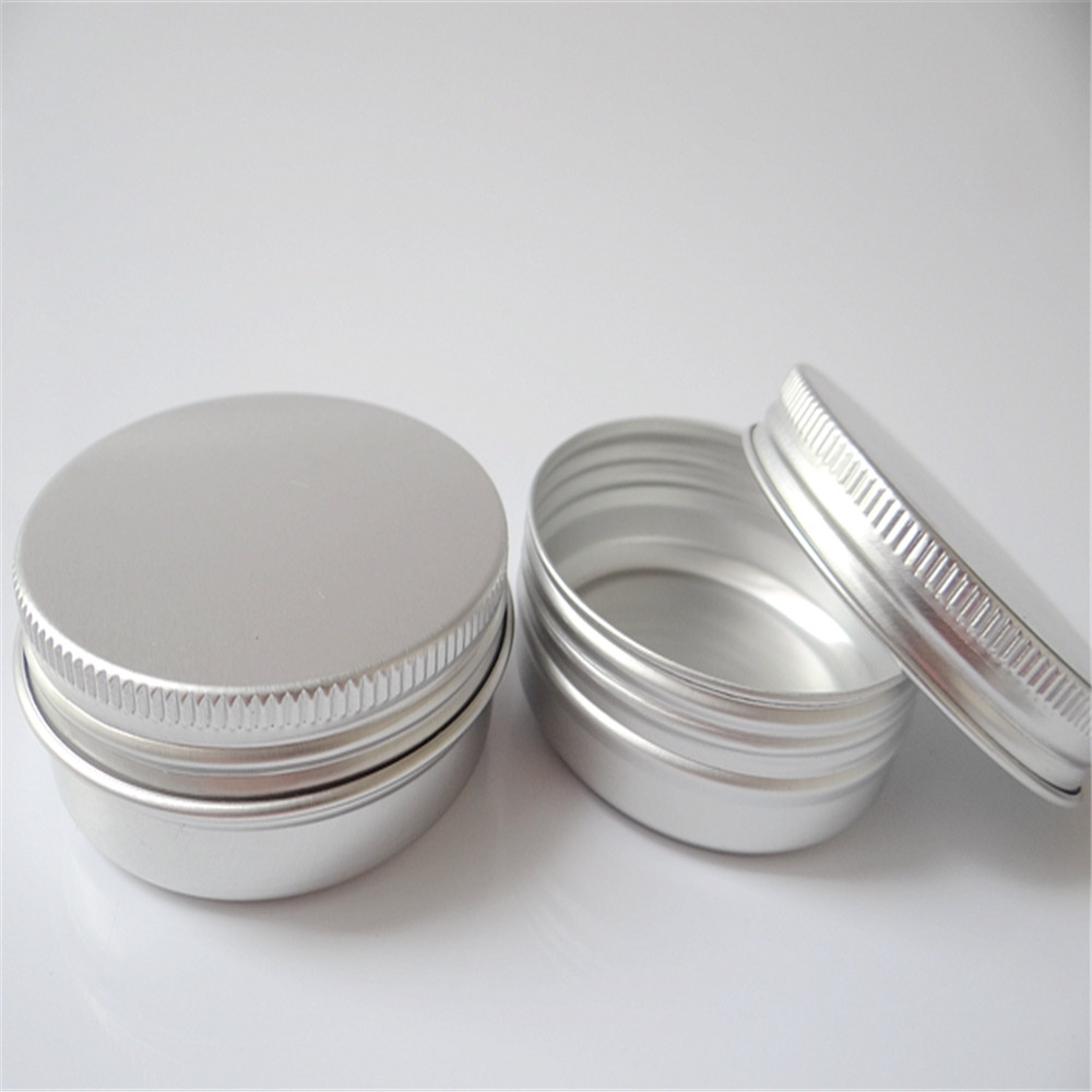 ALUMINIUM JAR container tin aluminium cosmetic jar aluminium cream jar 15 ml 50ml 100 ml 150 ml