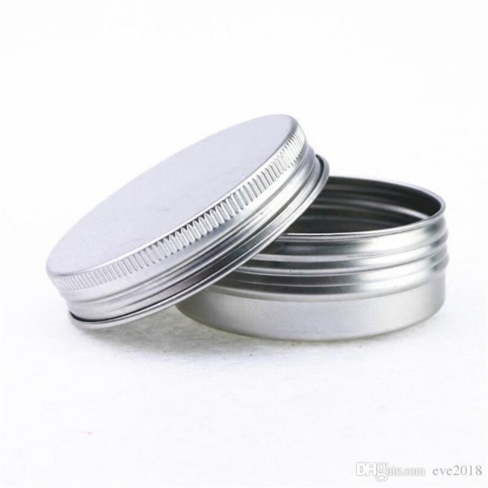 ALUMINIUM JAR container tin aluminium cosmetic jar aluminium cream jar 15 ml 50ml 100 ml 150 ml