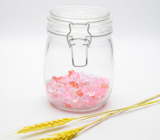 AWCP09-GFJ hermetic glass jar jam glass jar SEALED STORAGE GLASS FOR JAM 750ml