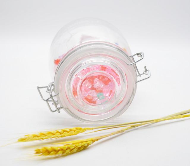 AWCP09-GFJ hermetic glass jar jam glass jar SEALED STORAGE GLASS FOR JAM 750ml