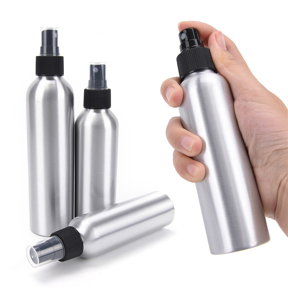 Accept Customization Metal Package 30ml 50ml 100ml 120ml 250ml Empty Aluminium Cosmetic Perfume Container Aluminum Spray Bottle