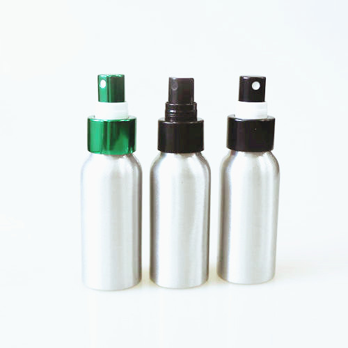 Accept Customization Metal Package 30ml 50ml 100ml 120ml 250ml Empty Aluminium Cosmetic Perfume Container Aluminum Spray Bottle